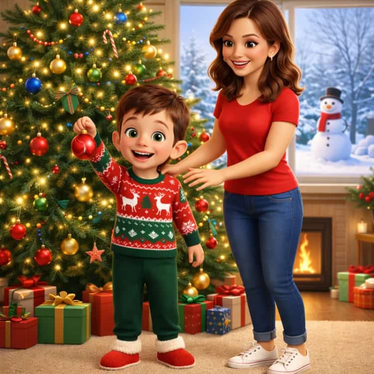 Couverture du livre Nolan et Claire : Noël aux étoiles dansantes