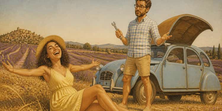 Illustrated double-page spread of a personalized Fabolia book.