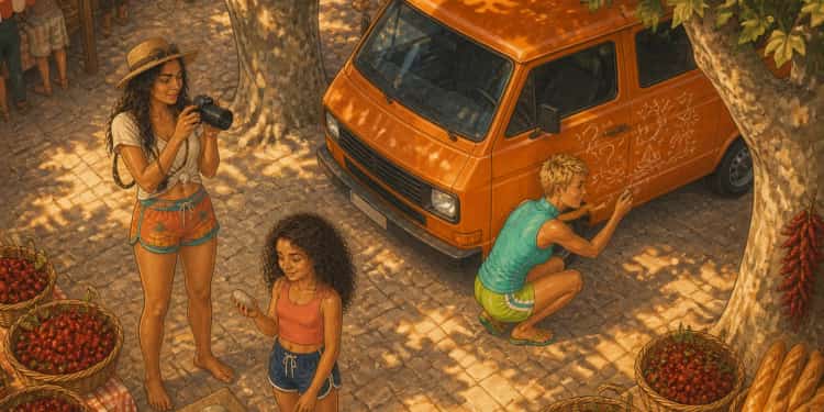 Double page illustrée d'un livre personnalisé Fabolia.