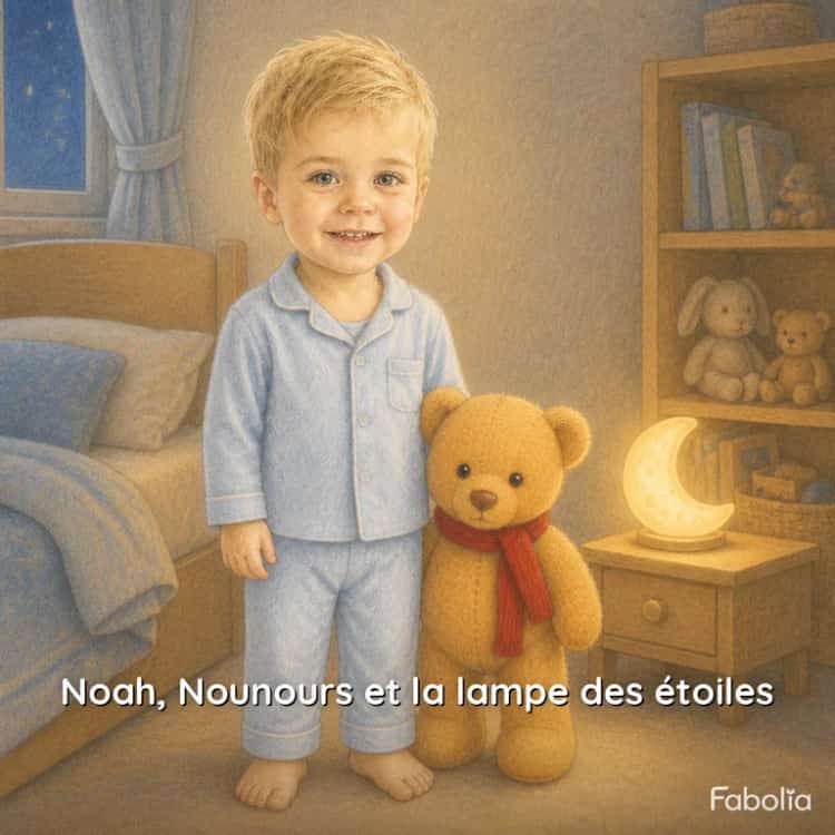 Noah, Nounours et la lampe des étoiles